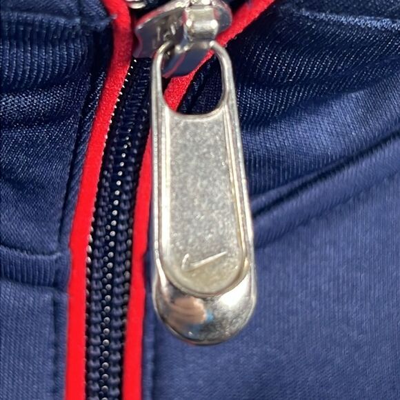 ⚾️Vintage Y2K NEW YORK YANKEES NIKE MLB All-Star Game 2008 Half Zip Pullover 2XL - Picture 7 of 10